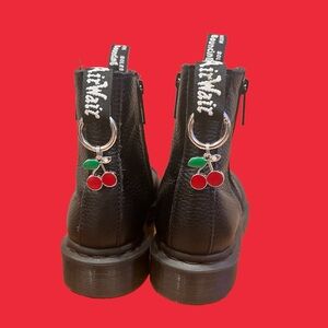 New - Set of 2 Cherry Boot Charms